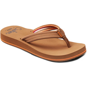 2023 Reef Womens Cushion Breeze Flip Flops CJ0184 - Tan / Smoothie