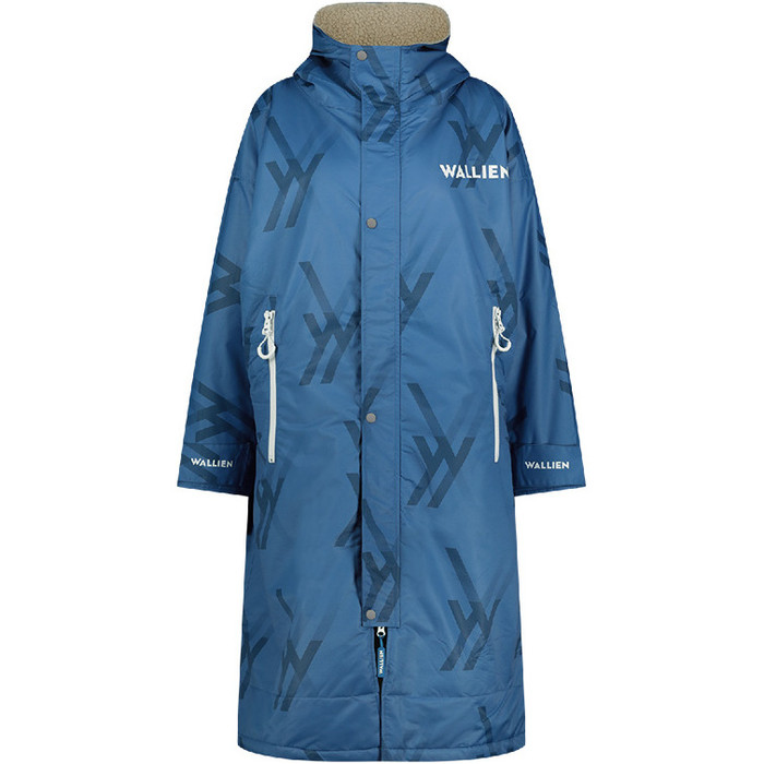 2023 Wallien Womens Changing Robe 107003001 - Blue Logo Print