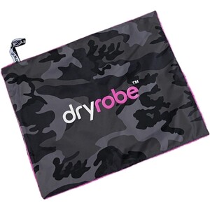 2024 Dryrobe Cushion Cover V3 DRYCC2 - Black Camouflage Pink