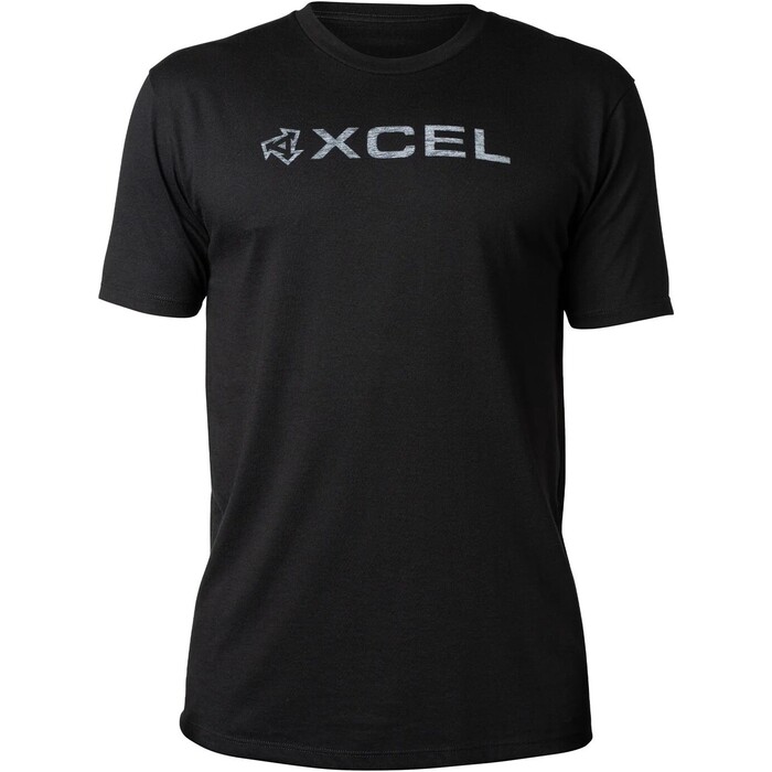 2024 Xcel Mens Corp Logo Tee MATS5CRPB - Black