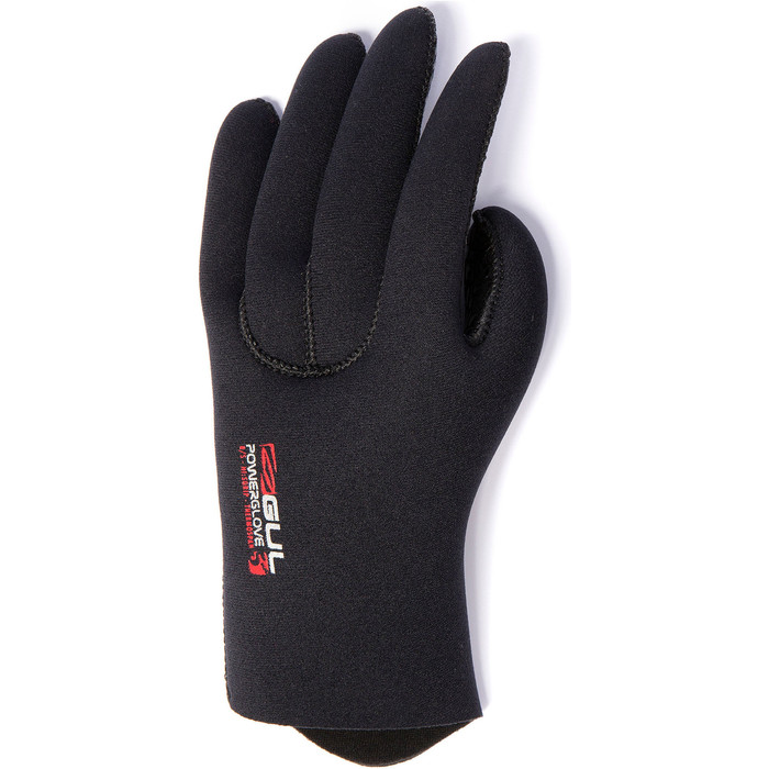 2020 Gul 5mm Neoprene Power Gloves GL1229-B5 - Black