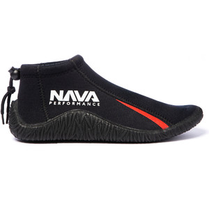 2023 Nava Performance Low-Cut 3mm Neoprene Boots NAVABT01 - Black