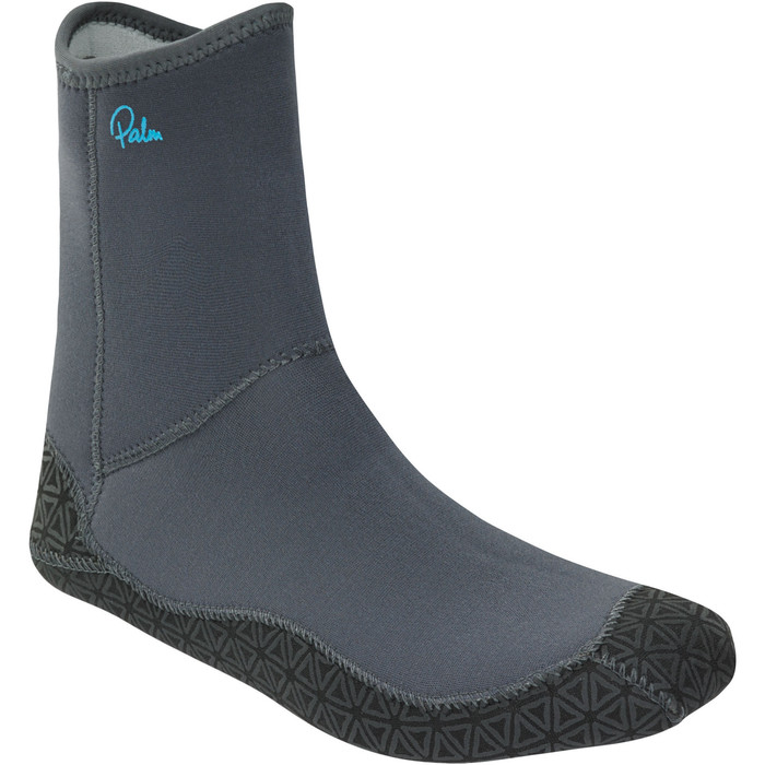 2024 Palm Kick 3mm Neoprene Socks 12346 - Jet Grey