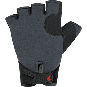 2022 Palm Clutch 2mm Neoprene Short Finger Gloves 12333 - Jet Grey