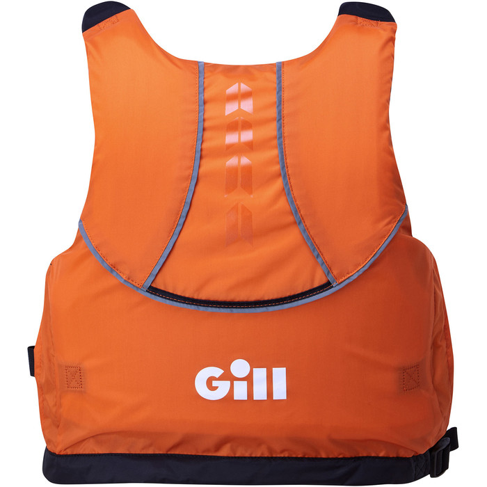 2024 Gill Pursuit Pro Racer Side Zip 50N Buoyancy Aid 4916 - Orange