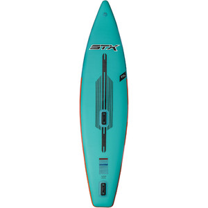 2020 STX Touring Windsurf 11'6 Inflatable Stand Up Paddle Board Package - Board, Bag, Paddle, Pump & Leash - Mint / Orange
