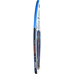 2021 STX Touring 12'6 Inflatable Stand Up Paddle Board Package - Board, Bag, Paddle, Pump & Leash - Blue / Orange