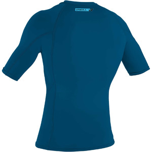 2021 O'Neill Mens Premium Skins Short Sleeve Rash Vest 4169B - Blue