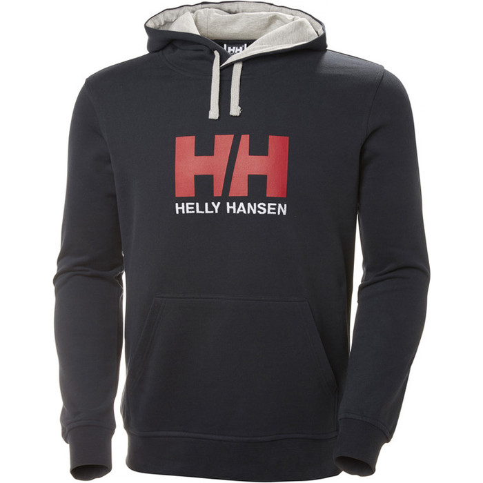 2024 Helly Hansen HH Logo Hoodie Navy 33977