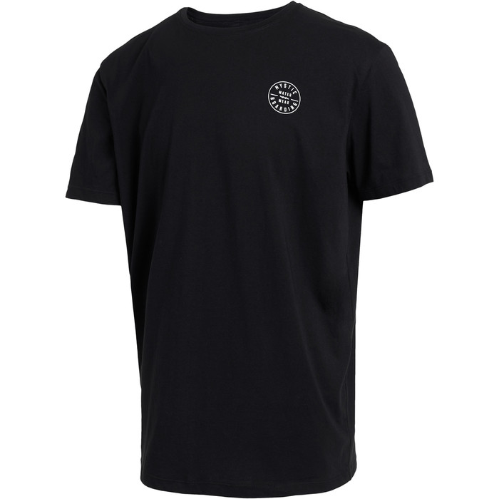 2024 Mystic Mens Boarding Short Sleeve Quickdry Shirt 35001220283 - Black