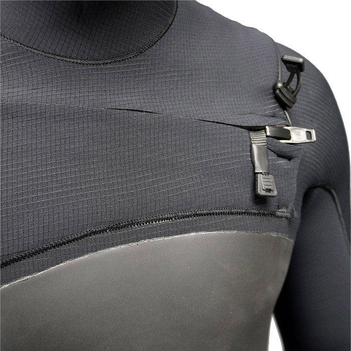 2024 Xcel Mens Infiniti X2 6/5mm Chest Zip Hooded Wetsuit MQ65ZH202 - Black
