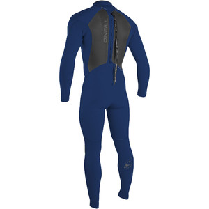 2020 O'Neill Mens Epic 4/3mm Back Zip GBS Wetsuit Navy 4212