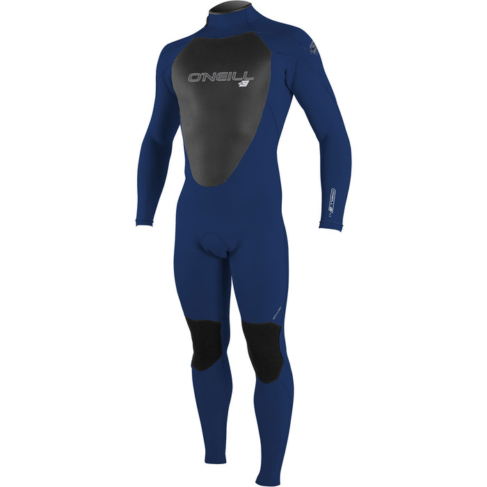 2020 O'Neill Mens Epic 4/3mm Back Zip GBS Wetsuit Navy 4212