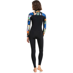 2023 Roxy Womens Current of Cool 3/2mm Chest Zip Wetsuit ERJW103148 - Anthracite