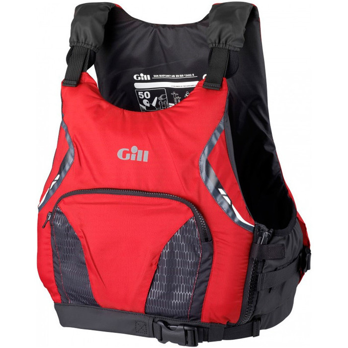 Gill Pro Racer MENS 50N Buoyancy Aid Red 4916