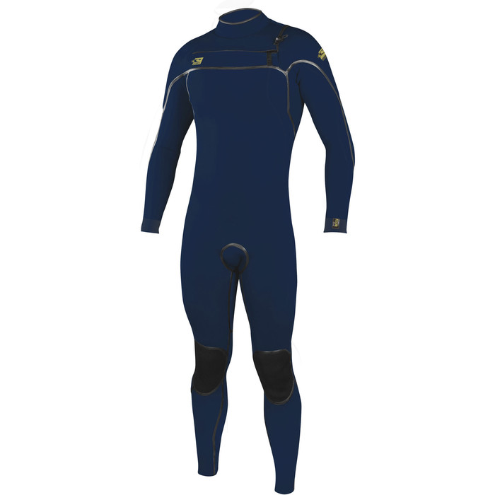2019 O'Neill Mens Psycho One 4/3mm Chest Zip Wetsuit Abyss 4967