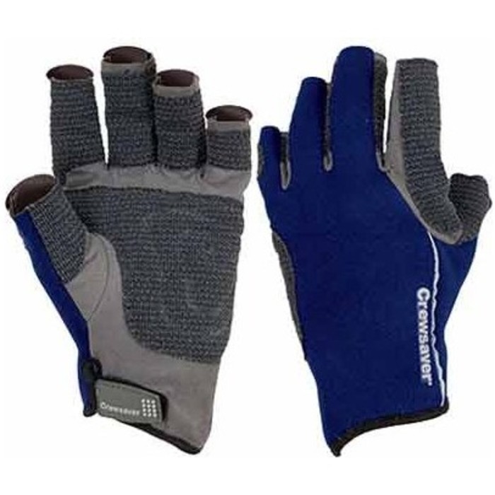 Crewsaver Winter Short Finger JUNIOR Glove Blue 6330