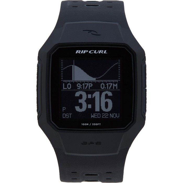 2024 Rip Curl Search GPS Series 2 Smart Surf Watch Black A1144