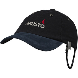 2021 Musto Evo Original Crew Cap Black AE0191