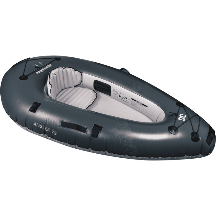 2024 Aquaglide Backwoods 75 Ultralight 1 Person Angler Kayak AGUL1 - Navy