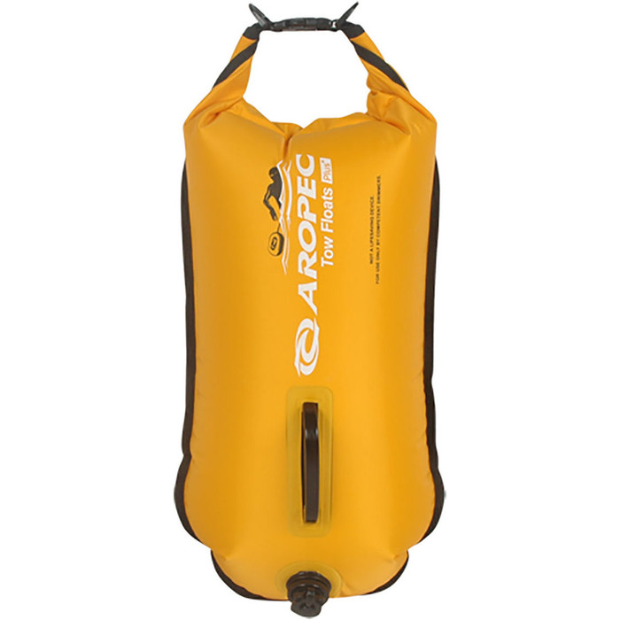 2019 Aropec Followers Double Tow Float /  28L Dry Bag Yellow RFDJ02