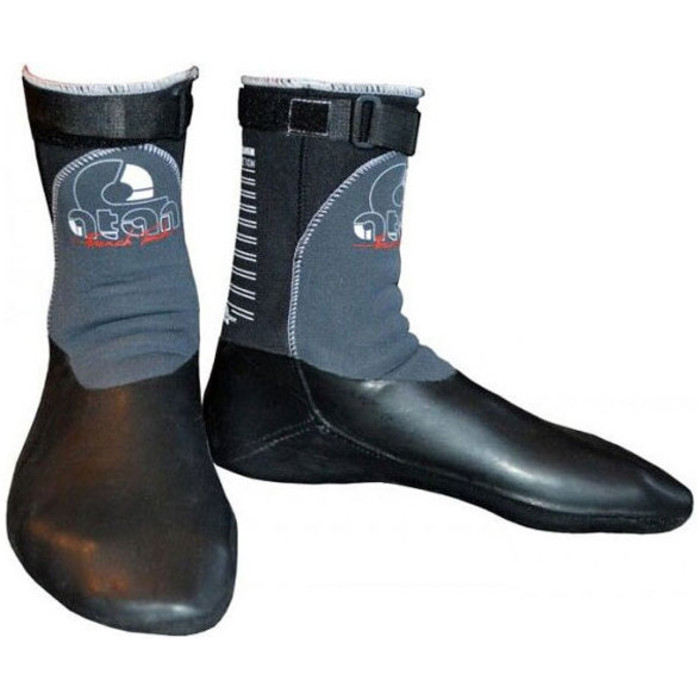 2024 Atan Mistral 3mm GBS Round Toe Wetsuit Boots Black