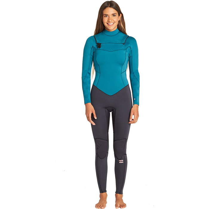 2019 Billabong Womens Furnace Synergy 3/2mm Chest Zip GBS Wetsuit Pacific N43G03