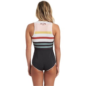 2020 Billabong Womens Sol Sistah 1mm Shorty Wetsuit U41G34 - Stripe