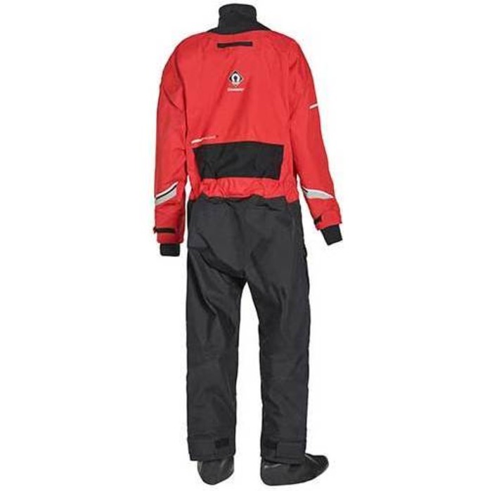 2024 Crewsaver Junior Atacama Drysuit 6557 - Black / Red