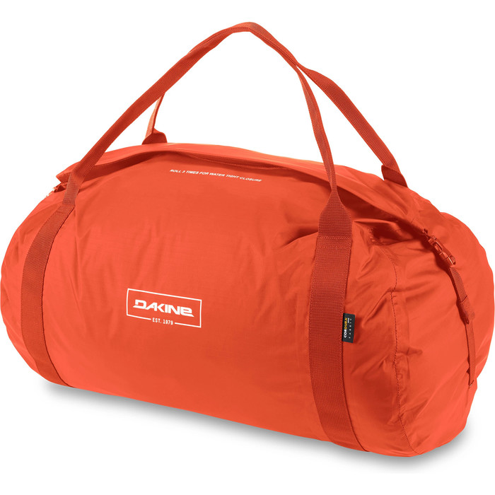 2021 Dakine Packable Rolltop Dry Duffle Bag 40L 10003457 - Sun Flare