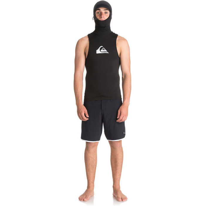 Quiksilver Syncro Plus Thermal Vest with Neo Hood Black EQYW003000