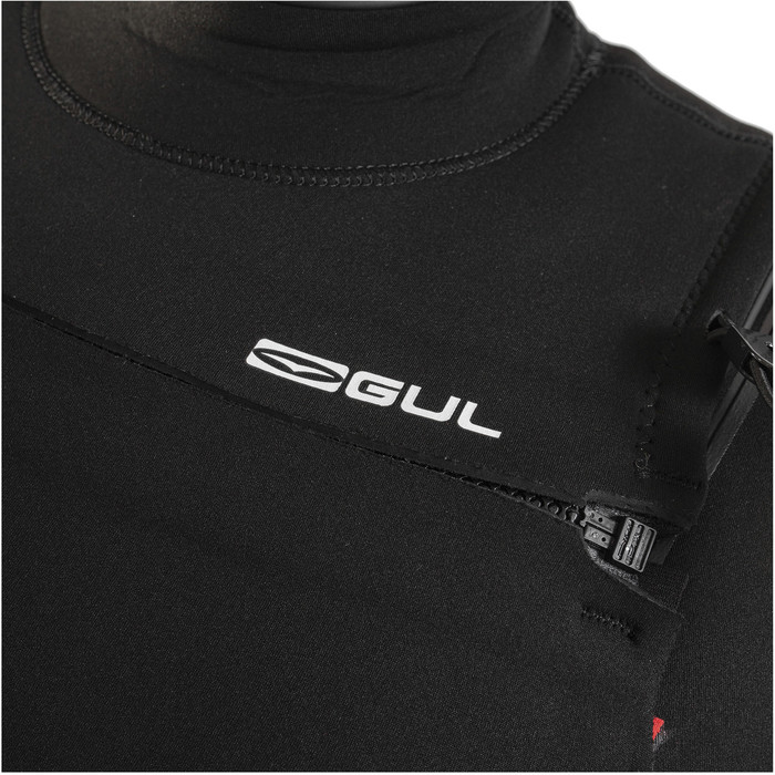 2024 Gul Mens Response FX 5/4mm GBS Chest Zip Wetsuit RE1242-C1 - Black / Contour Camo