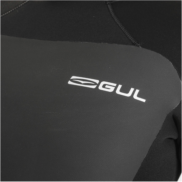 2023 Gul Mens Response 5/3mm GBS Back Zip Wetsuit RE1213-C1 - Black