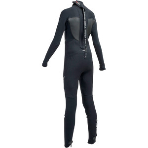 Gul Response 3/2mm Junior Flatlock Wetsuit in Black RE1322-A9