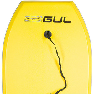 2024 Gul Response Junior 36 Bodyboard - Yellow / Grey Rail GB0022-A9