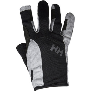 Helly Hansen Long Finger & Short Sailing Glove Twin Package - Black