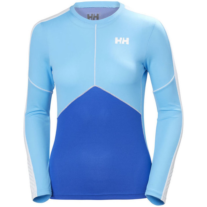 Helly Hansen Womens Lifa Active Light Long Sleeve T Shirt Olympian Blue 48369