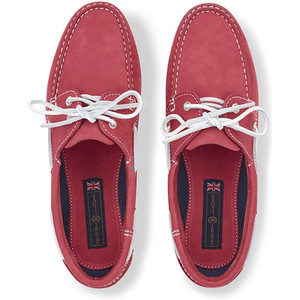 Henri Lloyd Womens Shore Deck Shoe Red / White F94425