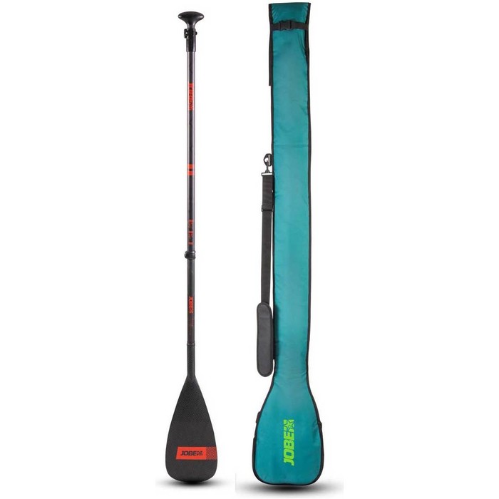 2022 Jobe Carbon Pro 3-Piece SUP Paddle With Travel Bag 486721001