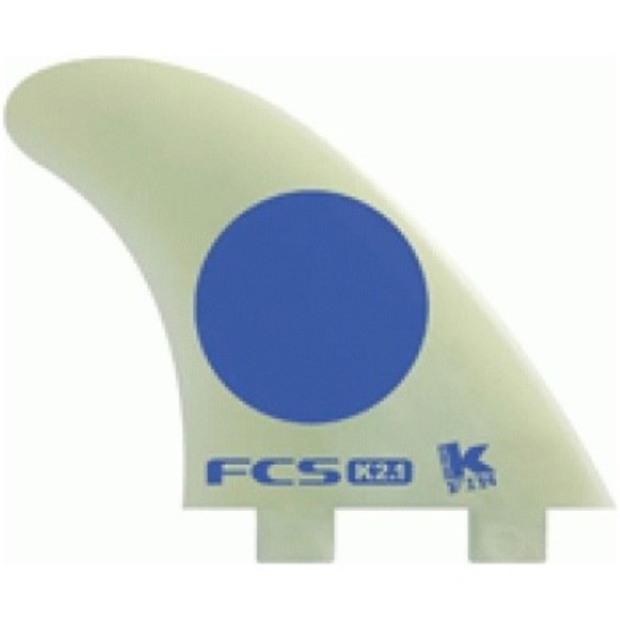 FCS K2 1 Glass Flex Tri Fin Set Medium - Boardsports - Surfing