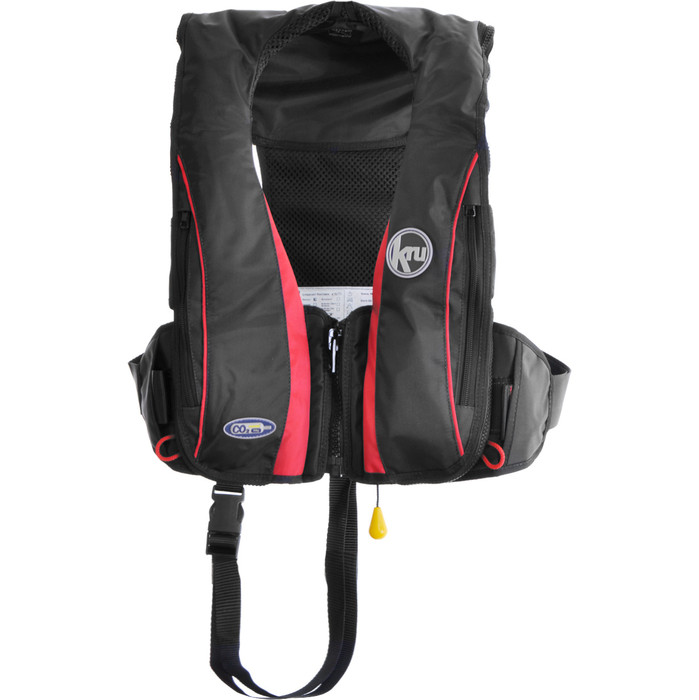 Kru Sport Pro 180N Manual Lifejacket Black LIF7404
