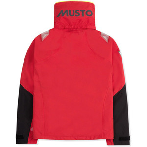 2022 Musto Womens BR2 Coastal Jacket True Red SWJK015