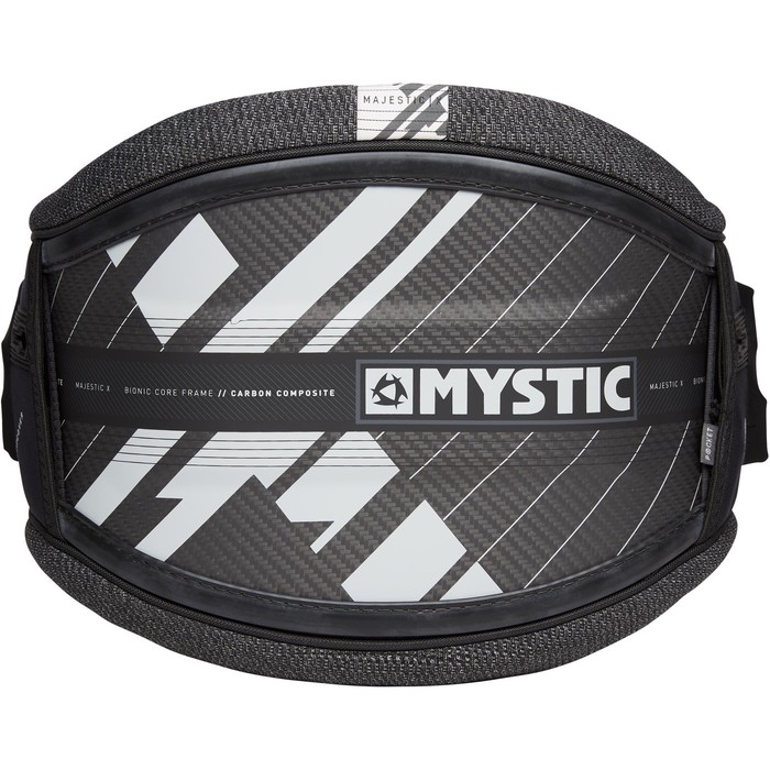 2021 Mystic Majestic X Waist Harness 190108 - Black / White