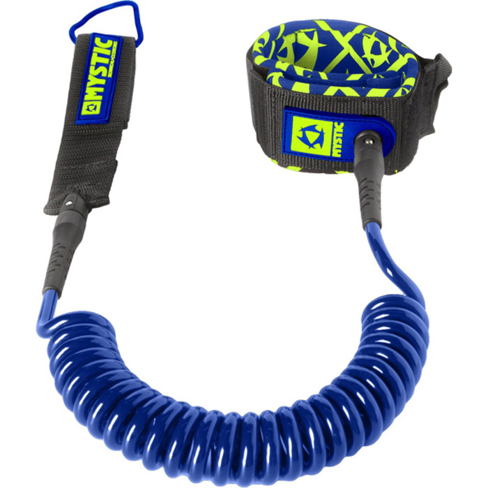 Mystic SUP Coiled Leash 10FT NAVY 160600