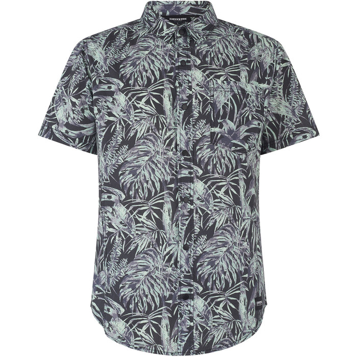 2019 Mystic Mens Calder Short Sleeved Shirt Camouflage 190065