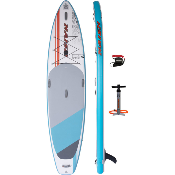 2020 Naish Glide Fusion 12'0 Stand Up Paddle Board Package - Board, Bag, Pump & Leash 15170