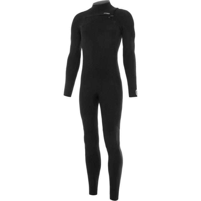 2024 Nyord Mens Furno Warmth 5/4mm Chest Zip GBS Wetsuit FWM54001 - Black