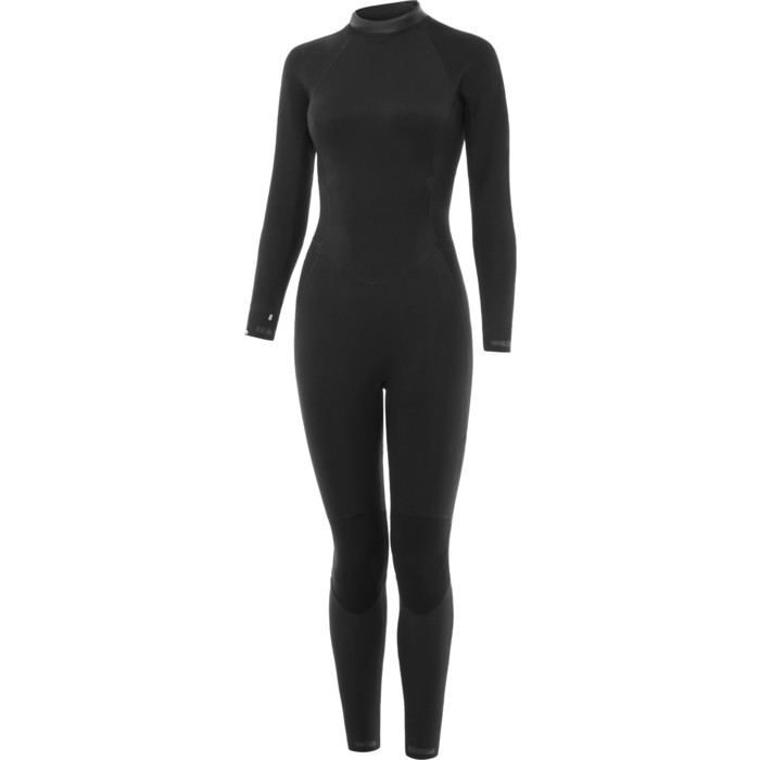 2024 Nyord Womens Furno 3/2mm Back Zip GBS Wetsuit FBW32001 - Black