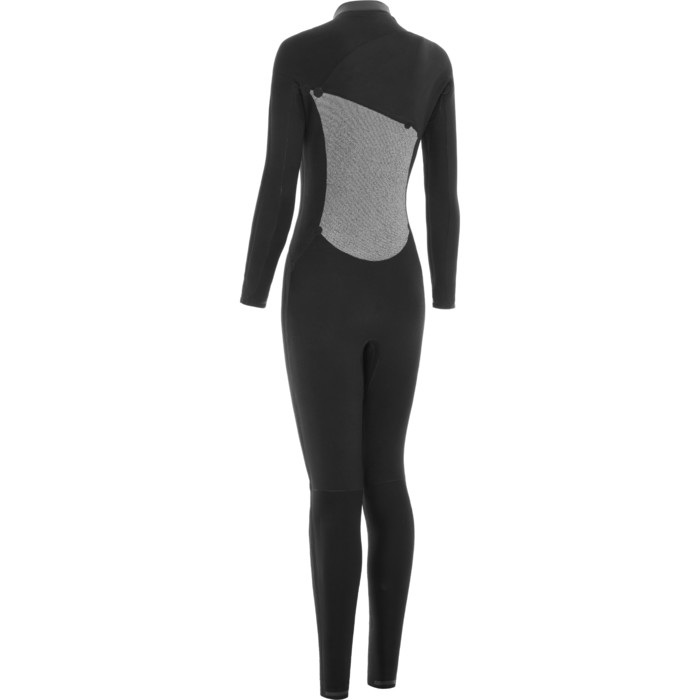 2024 Nyord Womens Furno Warmth 4/3mm Chest Zip GBS Wetsuit FWW43001 - Black
