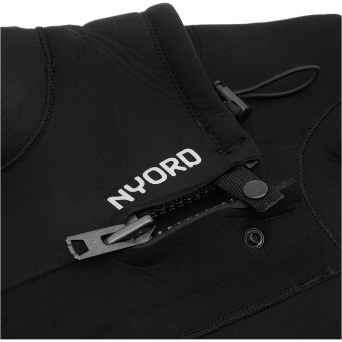 2024 Nyord Womens Furno Warmth 5/4mm Chest Zip GBS Wetsuit FWW54001 - Black